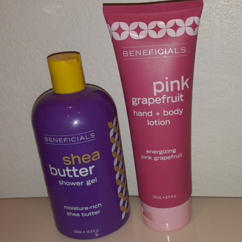 BENIFICIALS SHOWER GEL& LOTION